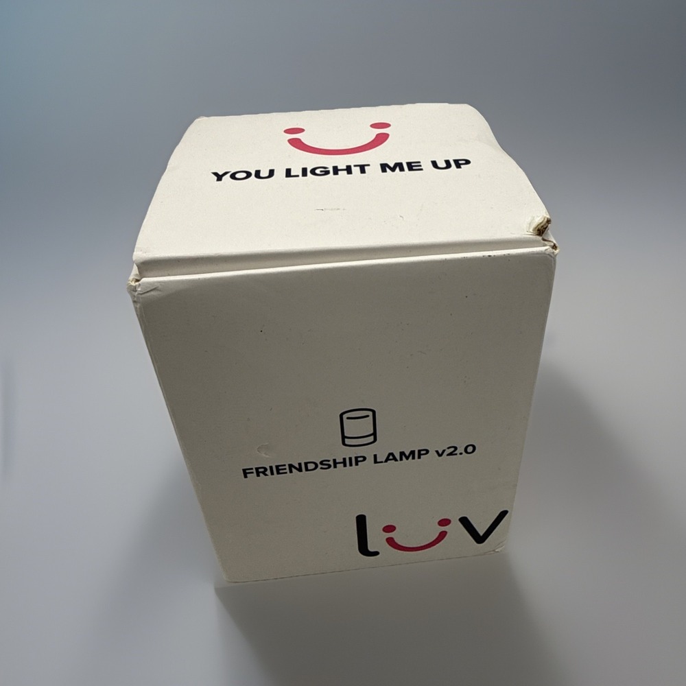 LuvLink Friendship Lamp v2.0 LLFL01 V2 Smart Touch Lamp WiFi Connected New